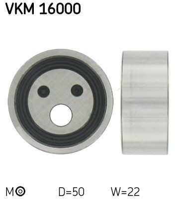SKF Timing belt tensioner pulley Article number: VKM 16000 cheaply