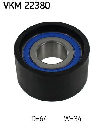 SKF Timing belt tensioner pulley Article number: VKM 22380 cheaply