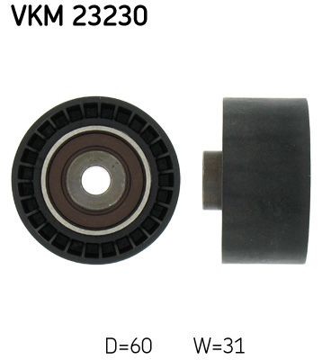SKF Timing belt deflection pulley Article number: VKM 23230 cheaply