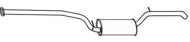 VEGAZ Rear silencer Article number: FS-699 cheaply