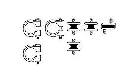 VEGAZ Exhaust mounting kit Article number: RA-36 cheaply