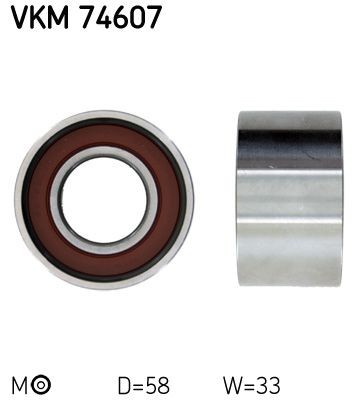 SKF Pingutusrull, Hammasrihm Artikli number: VKM 74607 soodsalt