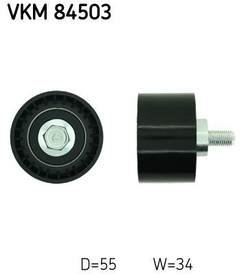 SKF Timing belt deflection pulley Article number: VKM 84503 cheaply