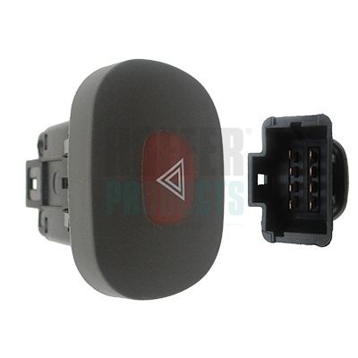 HOFFER 2103639 Hazard Light Switch CLIO 1.5 dCi 57 PS Diesel 2016
