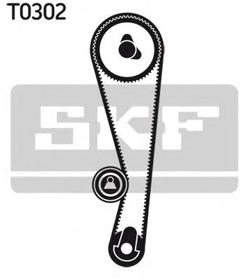 SKF Timing belt kit Article number: VKMA 97300 cheaply