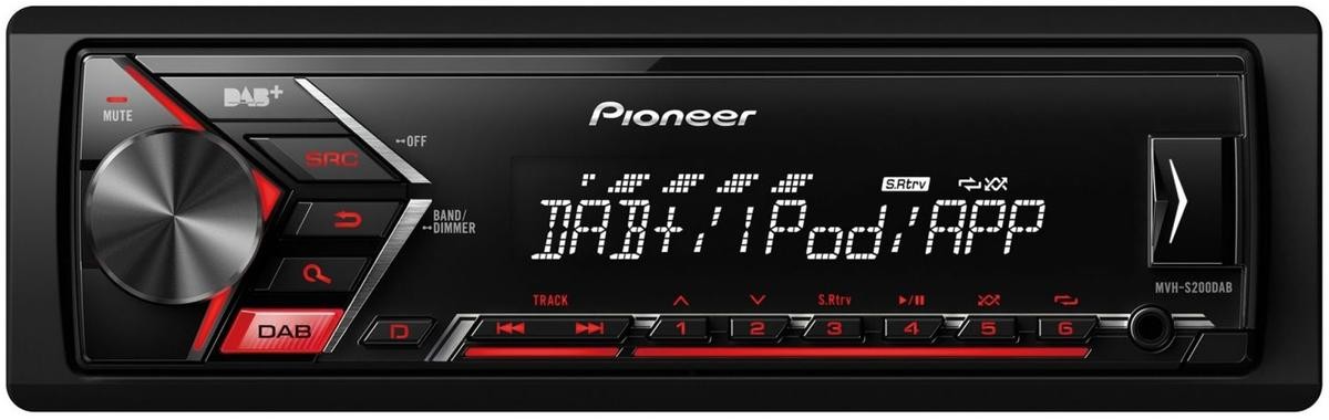 PIONEER Bilradio Varenummer: MVH-S200DAB billige