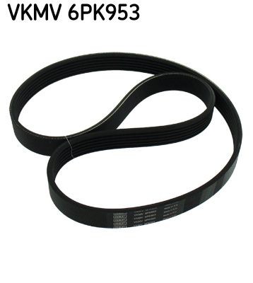 SKF Serpentine belt Article number: VKMV 6PK953 cheaply