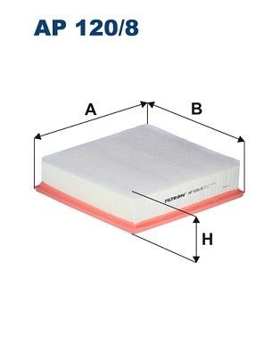 FILTRON Air filter Article number: AP 120/8 cheaply