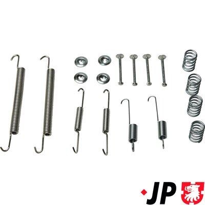 JP GROUP 3164002510 Accessory Kit, brake shoes SCÉNIC 1.6 BiFuel (JA04) 107 PS Petrol/Petroleum Gas (LPG) 2003