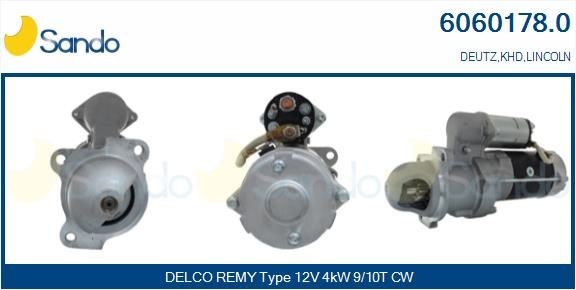SANDO Starter motor Article number: 6010595.0 cheaply