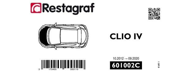 RESTAGRAF Clipssæt, karosseri Varenummer: 601002C billige
