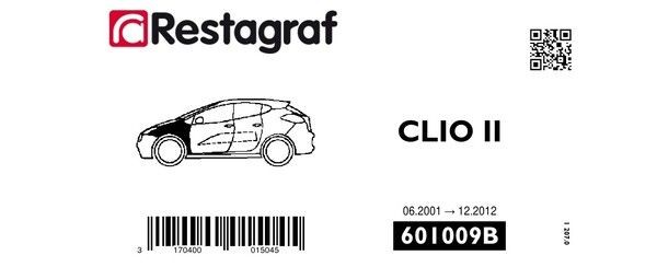 RESTAGRAF Clipssæt, karosseri Varenummer: 601009B billige