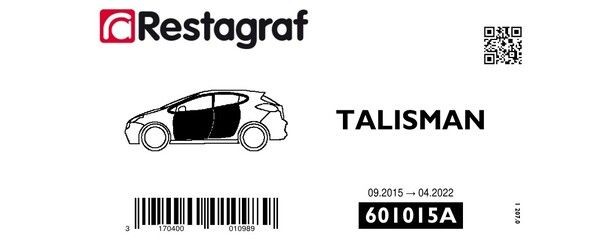 RESTAGRAF Clipssæt, karosseri Varenummer: 601015A billige