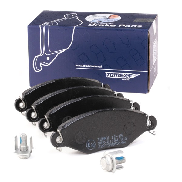 TOMEX brakes Brake pad set Article number: TX 12-15 cheaply