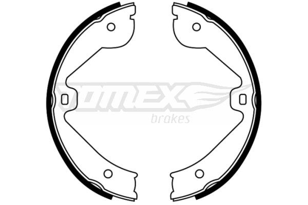 TOMEX brakes Piduriklotside komplekt Artikli number: TX 22-67 soodsalt