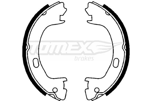 TOMEX brakes Piduriklotside komplekt Artikli number: TX 22-71 soodsalt