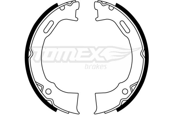 TOMEX brakes Piduriklotside komplekt Artikli number: TX 22-87 soodsalt