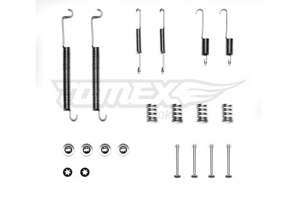 TOMEX brakes TX 40-18 Lisakomplekt, Piduriklotsid PARTNER 1.9 D 69 HP Diisel 2015