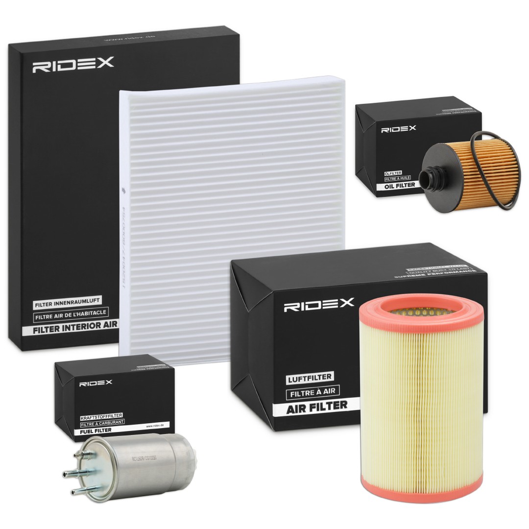 RIDEX Filter kit Article number: 4055F0171 cheaply