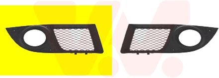 VAN WEZEL Bumper grill Article number: 1637594 cheaply