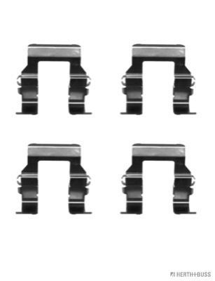 HERTH+BUSS JAKOPARTS Accessory Kit, disc brake pads Article number: J3665012 cheaply