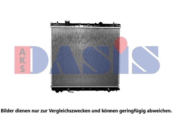 AKS DASIS Engine radiator Article number: 110099N cheaply