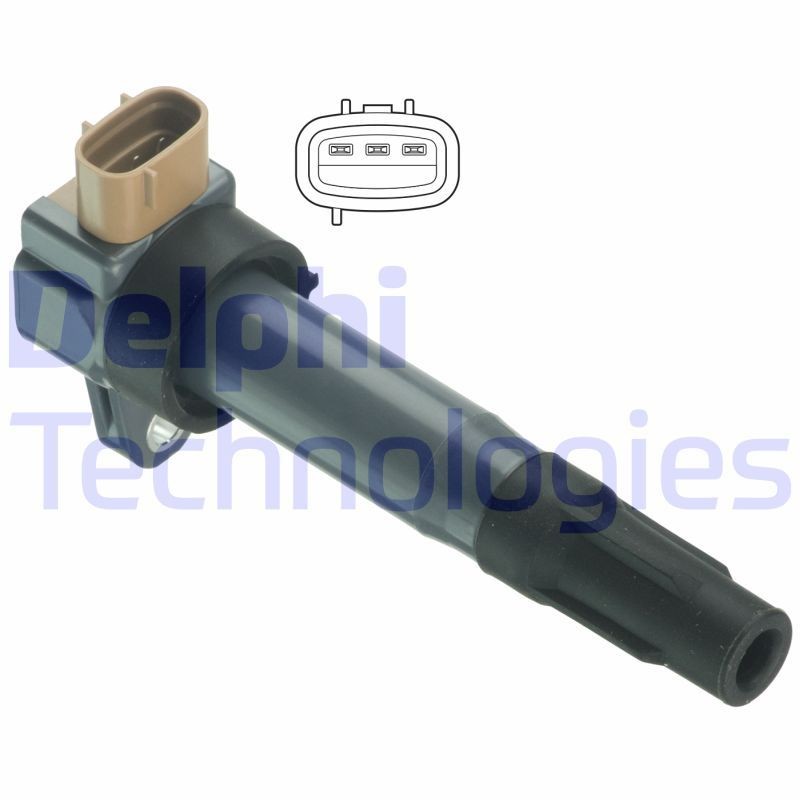 DELPHI Ignition coil Article number: GN10615-12B1 cheaply
