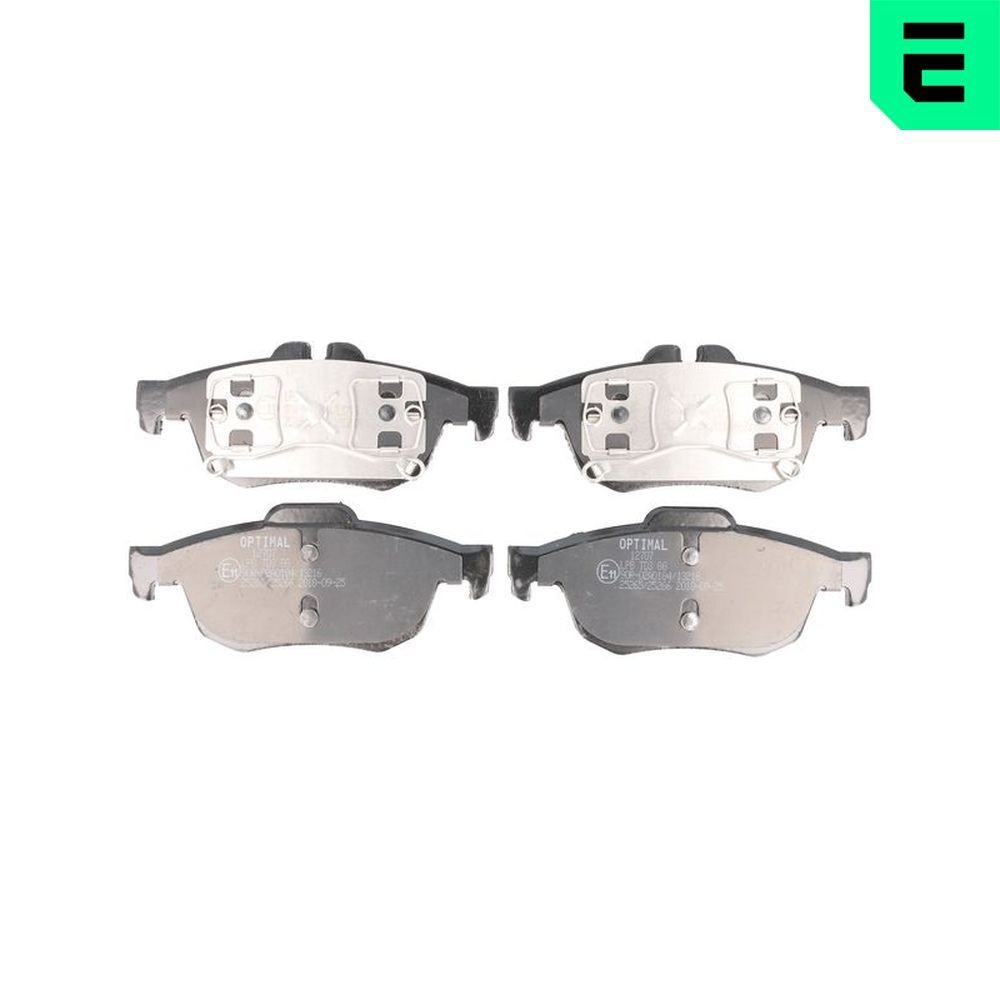 OPTIMAL Brake pad set Article number: 12707 cheaply