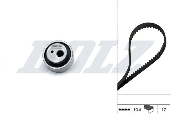 DOLZ Timing belt kit Article number: SKD006 cheaply