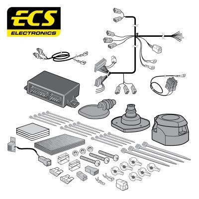 ECS Elektrikomplekt, haakeseade Artikli number: VW-190-H1 soodsalt