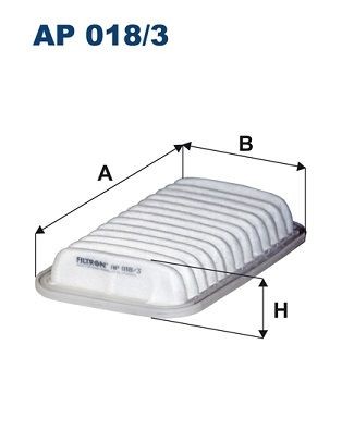 FILTRON Air filter Article number: AP 018/3 cheaply