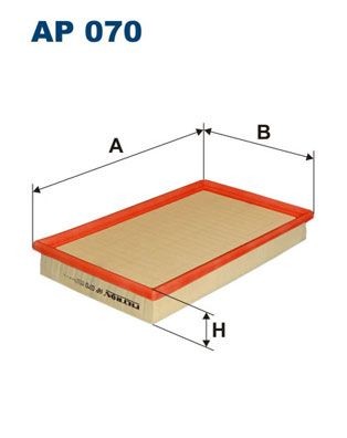FILTRON Air filter Article number: AP 070 cheaply