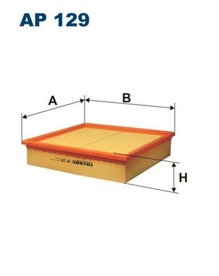 FILTRON Luftfilter Artikelnummer: AP 129 billigt