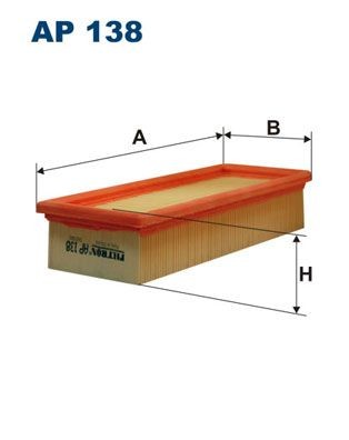 FILTRON Air filter Article number: AP 138 cheaply