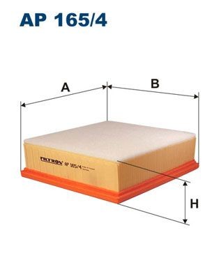 FILTRON Air filter Article number: AP 165/4 cheaply