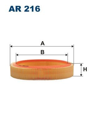 FILTRON Oro filtras prekės numeris: AR 216 nebrangu