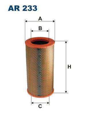 FILTRON Air filter Article number: AR 233 cheaply