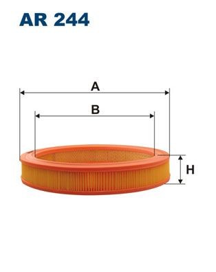 FILTRON Oro filtras prekės numeris: AR 244 nebrangu