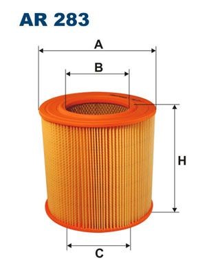 FILTRON Air filter Article number: AR 283 cheaply