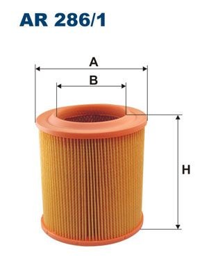 FILTRON Air filter Article number: AR 286/1 cheaply