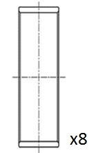 FAI AutoParts Plejlstangleje Varenummer: BB2034-STD billige