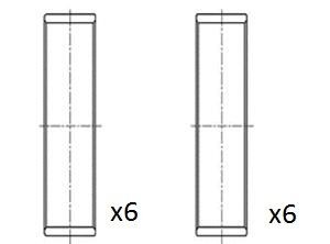 FAI AutoParts Big End Bearings Article number: BB2078-025 cheaply