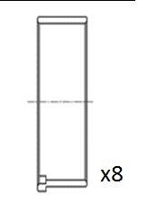 FAI AutoParts Big End Bearings Article number: BB2085-STD cheaply
