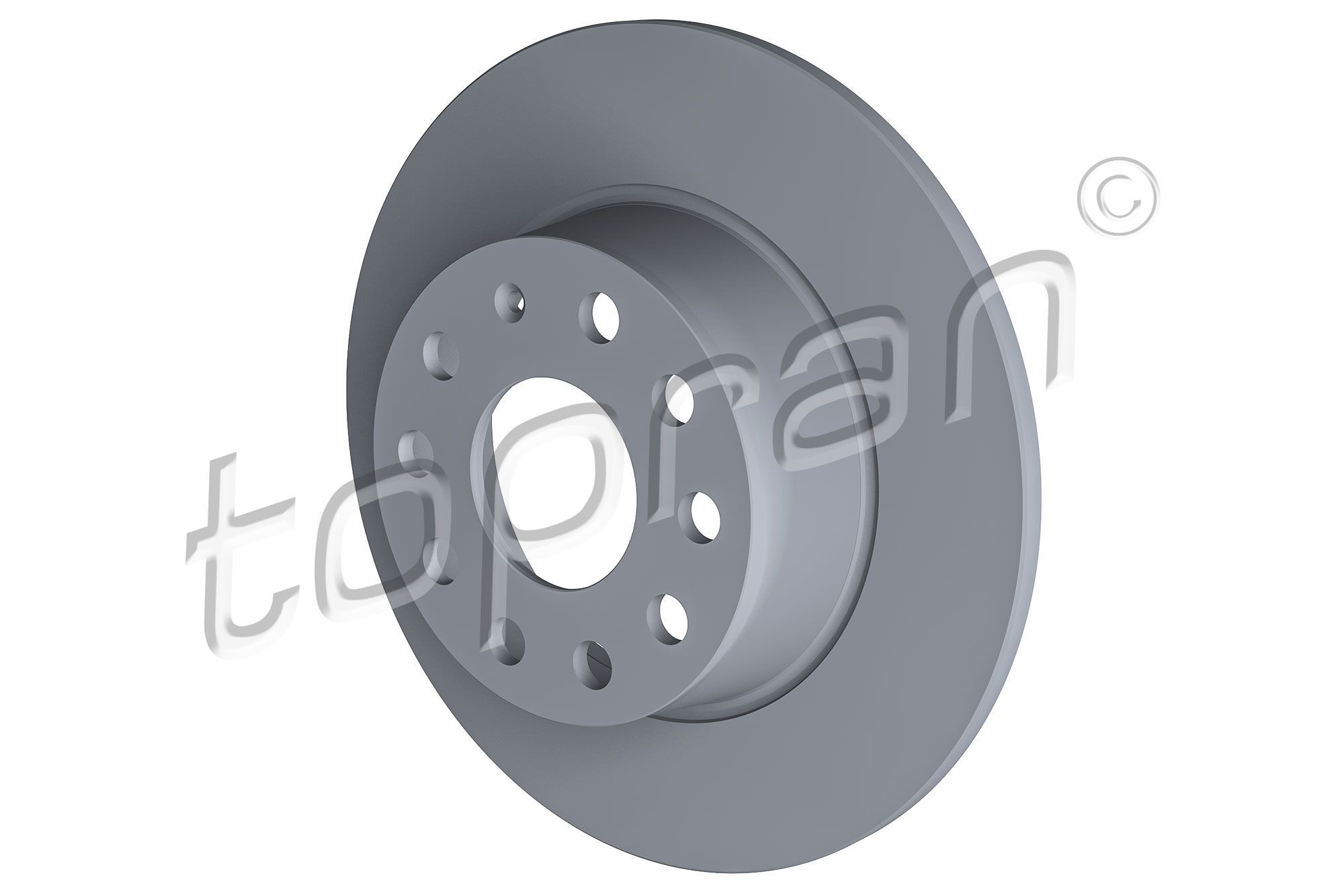 TOPRAN Brake disc Article number: 117 600 cheaply