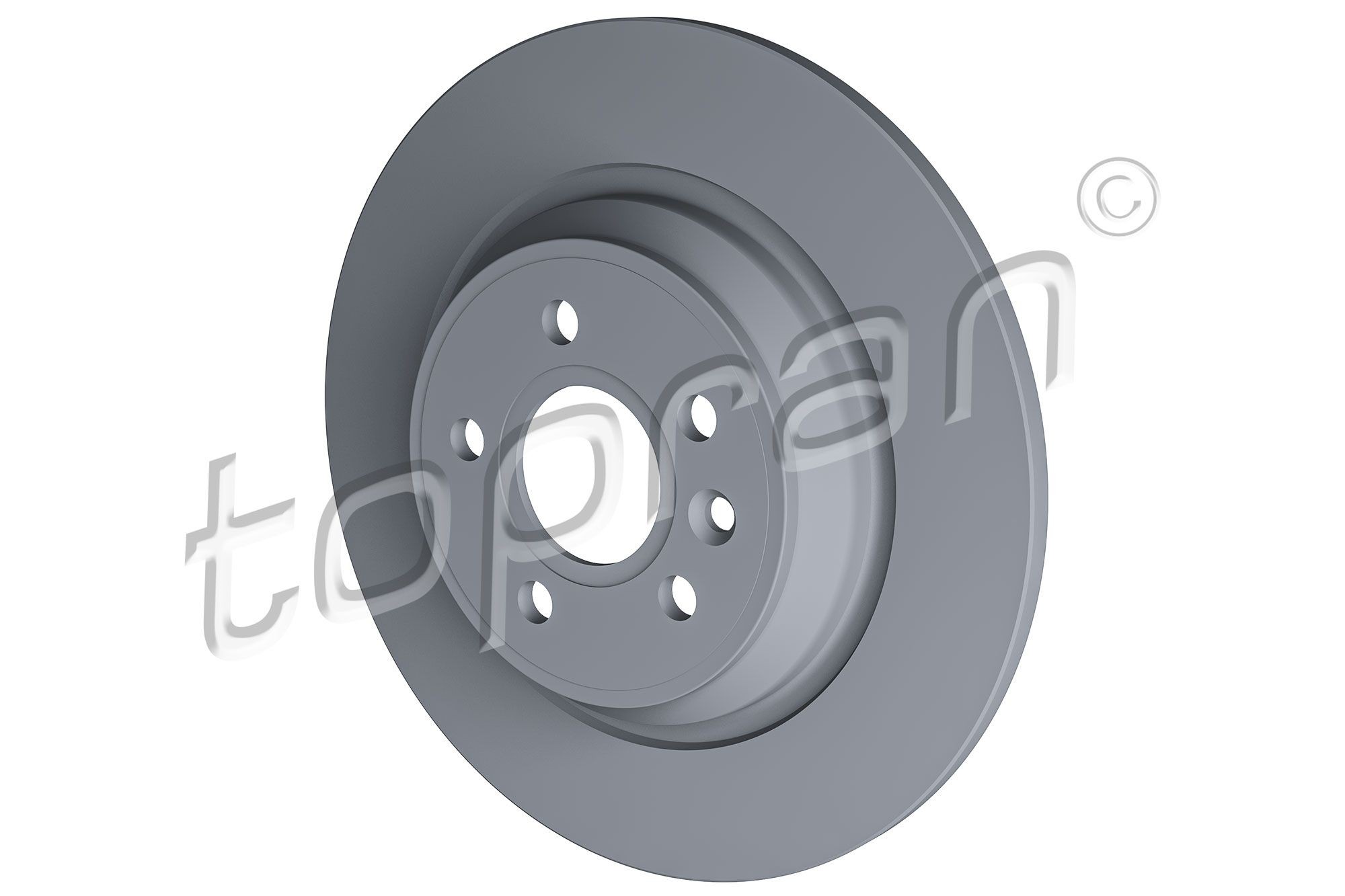 TOPRAN Brake disc Article number: 600 647 cheaply