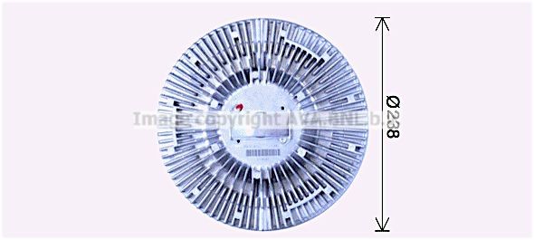 PRASCO Kobling, kølerventilator Varenummer: IVC146 billige