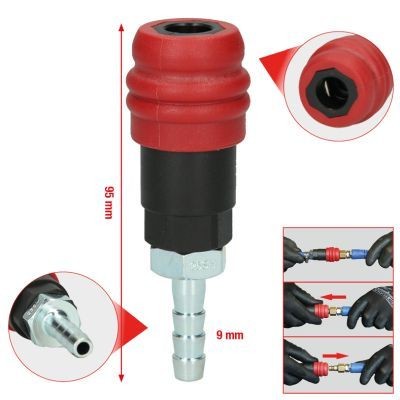 KS TOOLS Connector / Distributor Piece, compressed air system Article number: 999.9096 cheaply