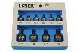 LASER TOOLS Skruebitsæt Varenummer: 6727 billige