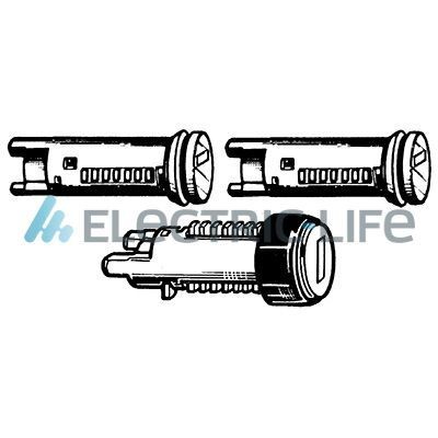 ELECTRIC LIFE Låsecylindersæt Varenummer: ZR801205 billige