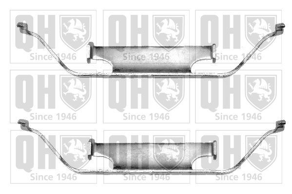 QUINTON HAZELL BFK610 Accessory Kit, disc brake pads XJ V8 Super 4.0 375 PS Petrol 2003